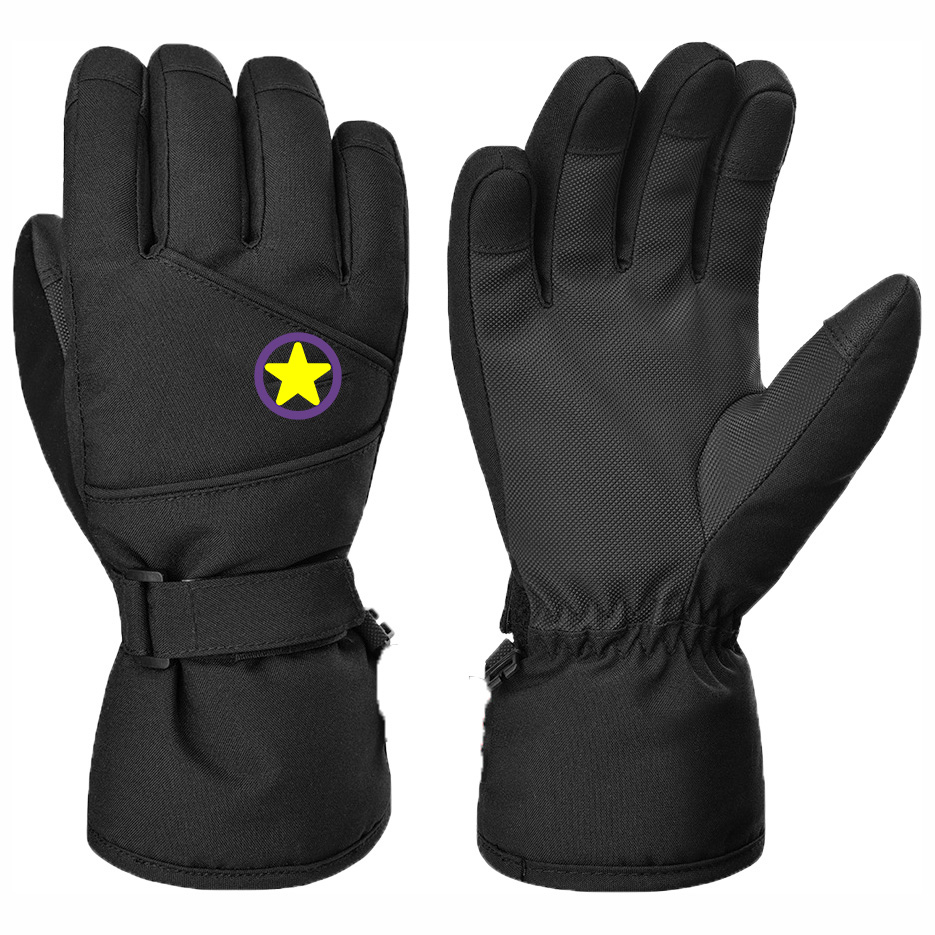 OutdoorMaster Ski Mittens For Men & Women - Waterproof, Windproof Winter Gloves With Touchscreen Thumbs