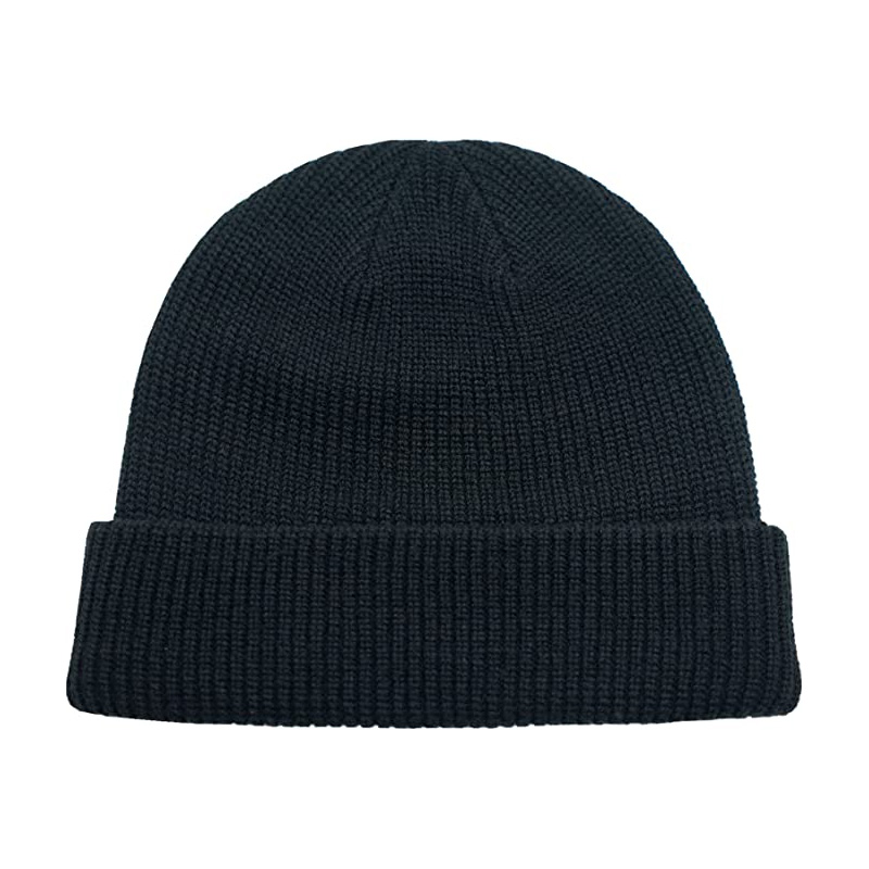 Solid Color Classic Winter Knit Hat Cuff Beanie Cap – OOHSTAR – China ...